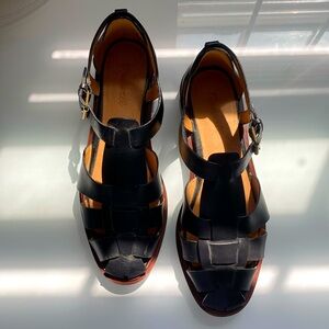 Leather madewell fishermen sandals